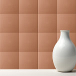 Azulejo Sólido color liso Color de cobre Marrón<br><div class="desc">Color sólido liso Diseño de color café cobre.</div>