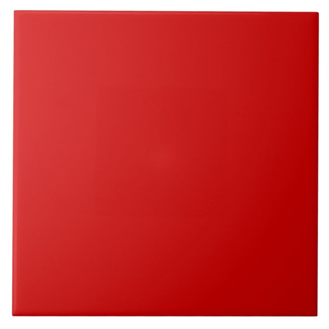 Azulejo sólido rojo fiesta (Frente)