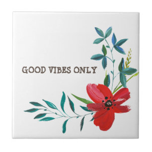 Azulejo Sólo acuarela de vídeo bueno