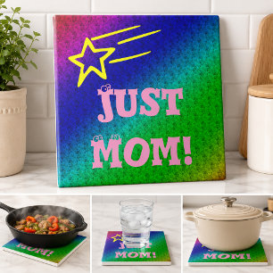 Azulejo Solo Mamá Superestrella