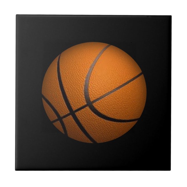 Azulejo Solo un Balón Deporte Baloncesto (Frente)