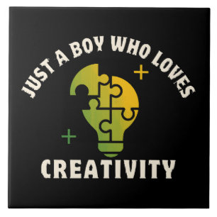 Azulejo solo un chico que ama la creatividad