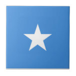 Azulejo Somalia Flag<br><div class="desc">Patriotic flag of Somalia.</div>