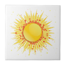 Sonda amarillo naranja solar