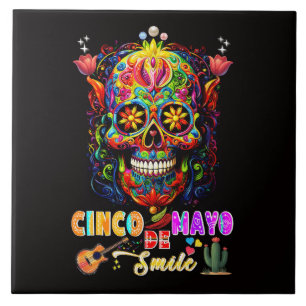 Azulejo Sonrisa de Cinco De Mayo