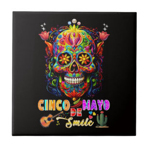Azulejo Sonrisa de Cinco De Mayo