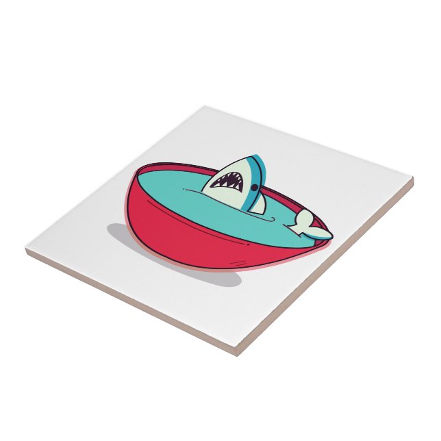 Azulejo Sopa de Aleta de Tiburón (Lado)