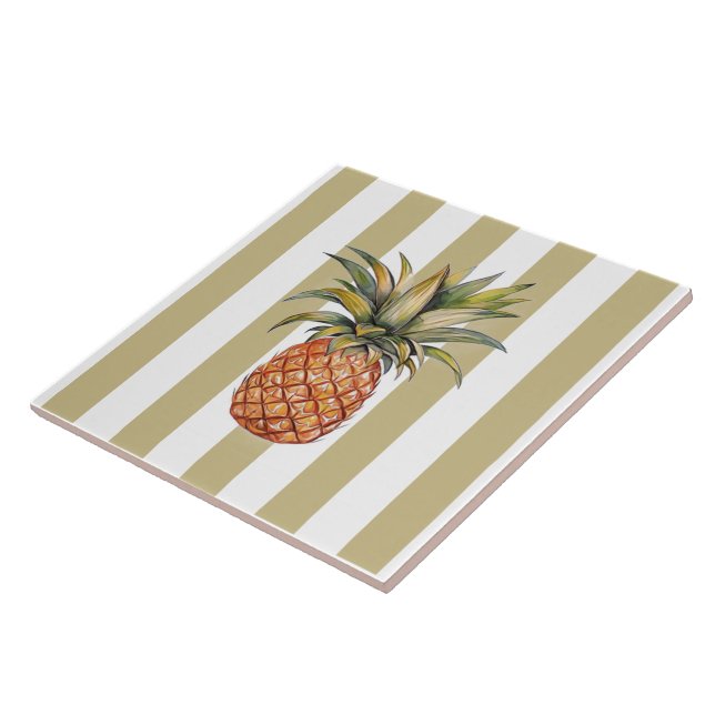 Azulejo Soporte de olla - Piña (Lado)