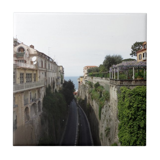 Azulejo Sorrento, Italia (Frente)