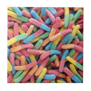 Azulejo Sour Gummy Worms