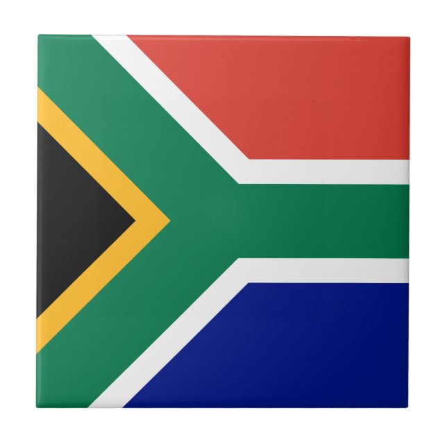 Azulejo South Africa Flag (Frente)