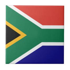 Azulejo South African Flag