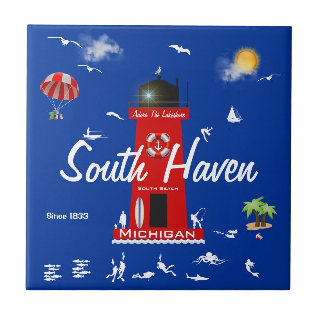 Azulejo South Haven - Adore the Lakeshore (Frente)