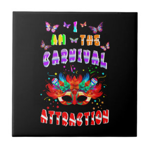 Azulejo Soy La Atracción Del Carnaval