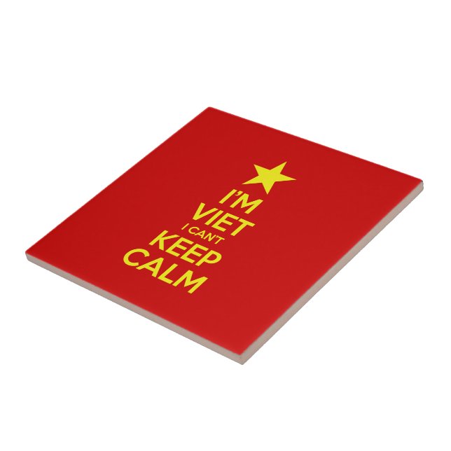 Azulejo Soy vietnamita y no puedo mantener la calma (Lado)