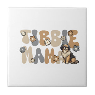 Azulejo Spaniel Tibetano Tibbie Mama Groovy