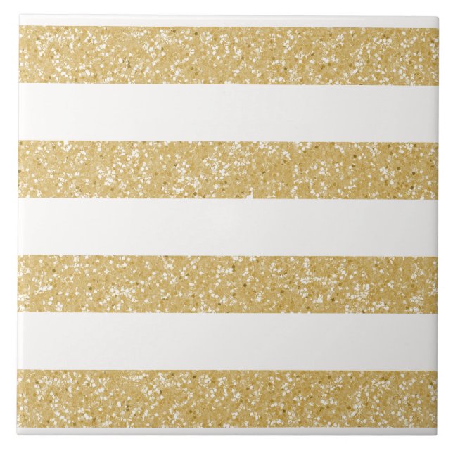 Azulejo Sparkle Purpurina Look Stripes Tile (Frente)