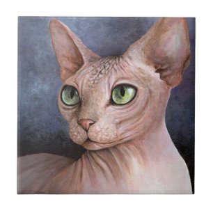 Azulejo Sphynx Cat 578