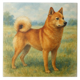 Azulejo Spitz finlandés