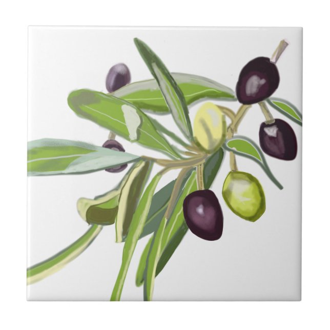 Azulejo Spray Olive (Frente)