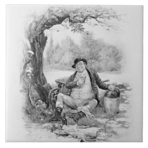Azulejo Sr. Pickwick, de 'Charles Dickens: Un chisme