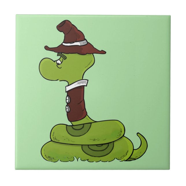 Azulejo Sr. Wiggly (Frente)