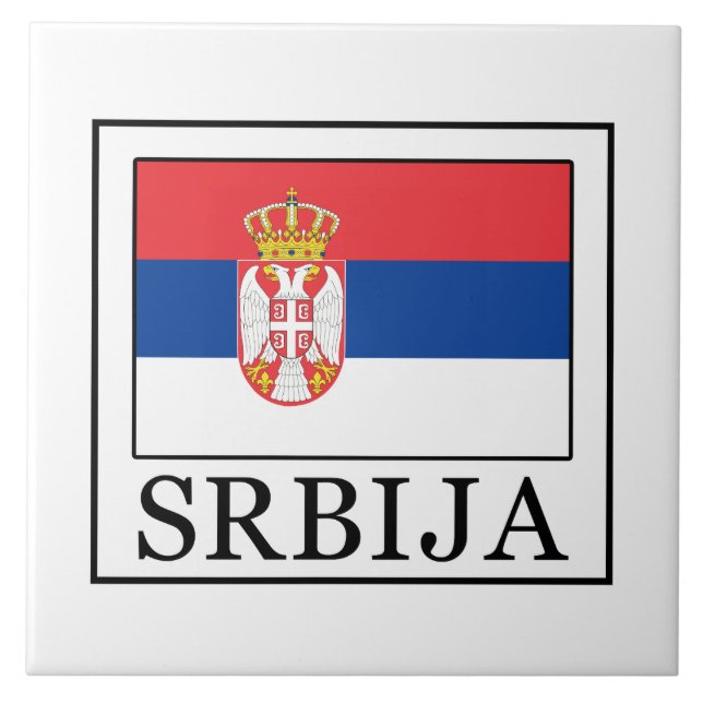 Azulejo Srbija (Frente)