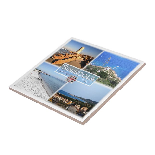 Azulejo SRD001 SINISCOLA Mosaic, Cerdeña, (Lado)