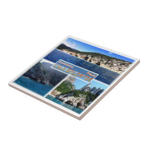 Azulejo SRD004 NUORO, Baunei, Cerdeña, Italia,