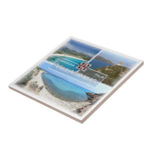 Azulejo SRD015 VILLASIMIUS, Mosaic, Cerdeña,