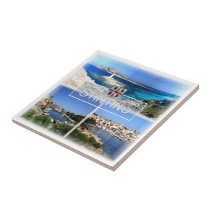 Azulejo SRD017 STINTINO, Mosaico, Cerdeña,