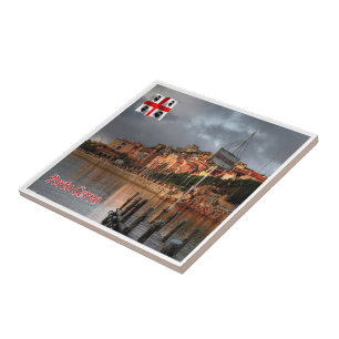 Azulejo SRD052 PORTO CERVO, Cerdeña, Italia,