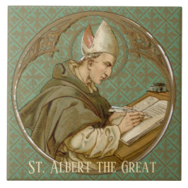 Azulejo St. Albert the Great (BK 013) Tile 1