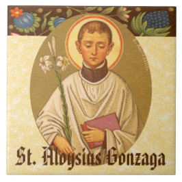 Azulejo St. Aloysius Gonzaga (PM 01)
