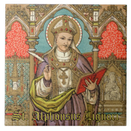Azulejo St. Alphonsus Liguori (VVP 005)