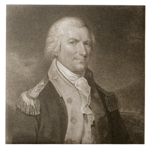 Azulejo St. importante Clair de general Arturo, grabado