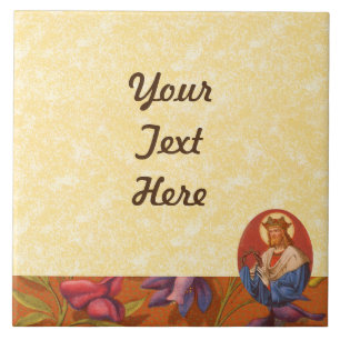 Azulejo St. Louis IX el Rey (PM 05) Diseño DIY