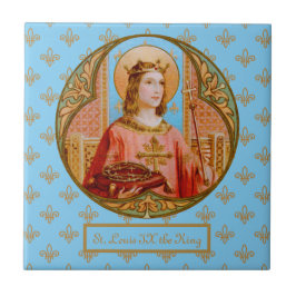 Azulejo St. Louis IX the King (BK 004)
