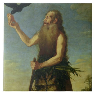 Azulejo St. Onuphrius (aceite en lona)