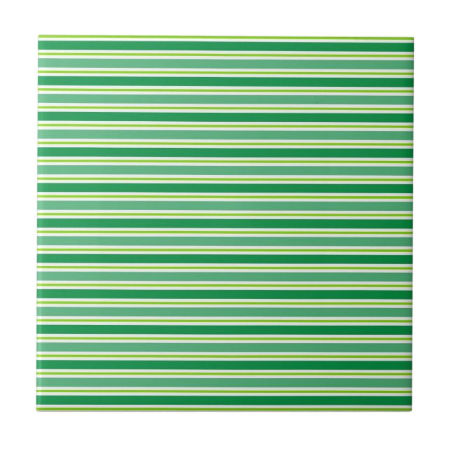 Azulejo St. Patrick's Day Green Stripes Pattern-54608 (Frente)