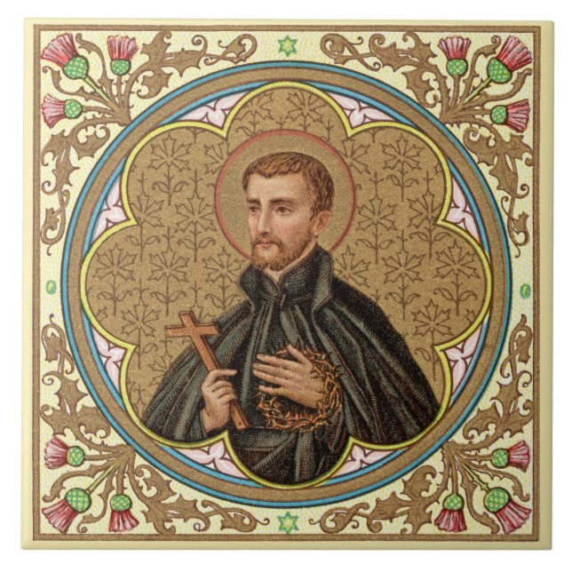 Azulejo St. Peter Claver (BK 058) (Frente)