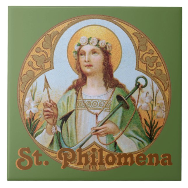 Azulejo St. Philomena (BK 005) (Frente)