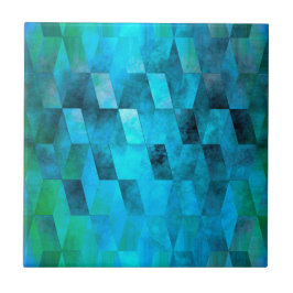 Azulejo Stacked Sky (turquoise-green)