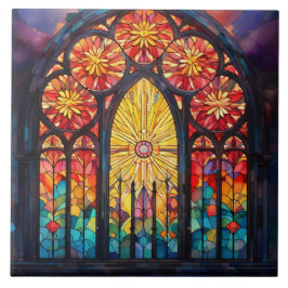 Azulejo Stained Glass 