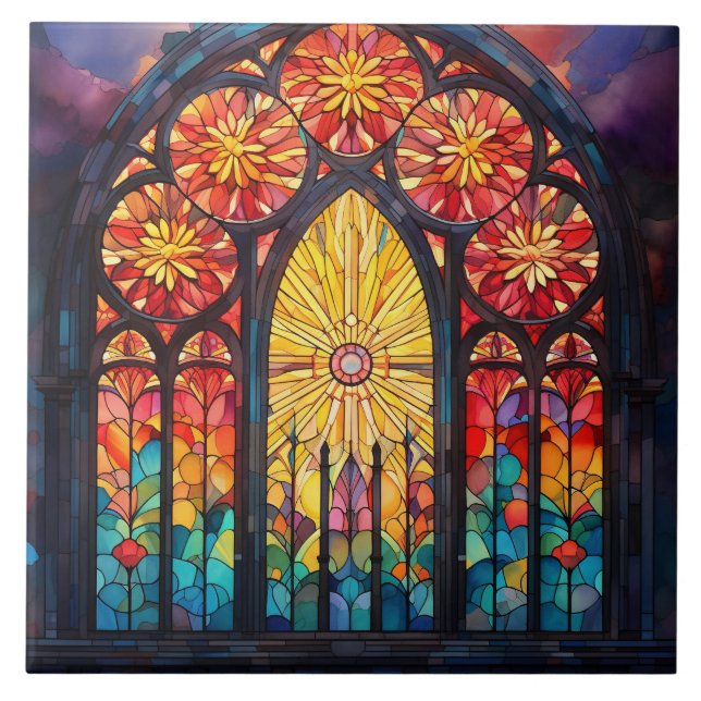 Azulejo Stained Glass  (Frente)