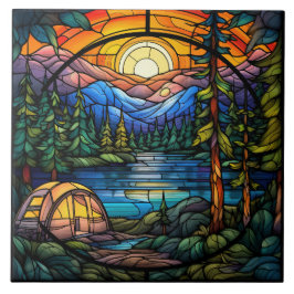 Azulejo Stained Glass 