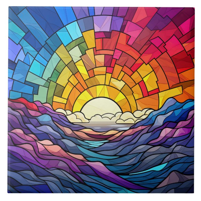 Azulejo  Stained Glass  (Frente)