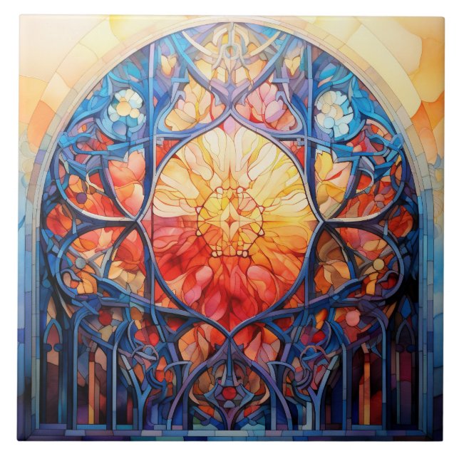 Azulejo Stained Glass  (Frente)