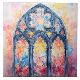 Azulejo Stained Glass 