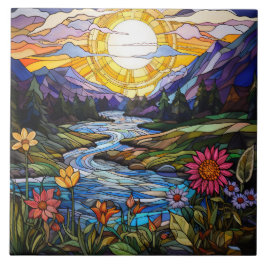 Azulejo Stained Glass 